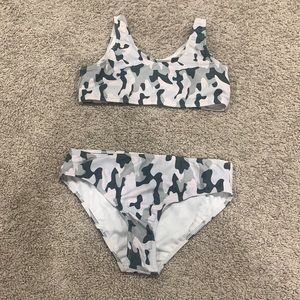 SHEIN camo bathing suit